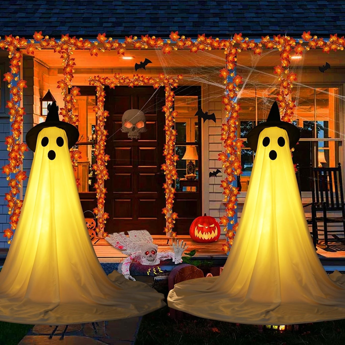 Light-Up Halloween Ghost