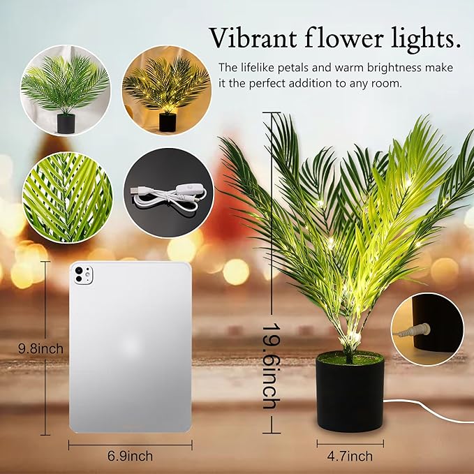 Palm Paradise Lamp