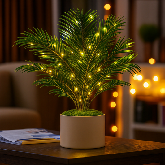 Palm Paradise Lamp